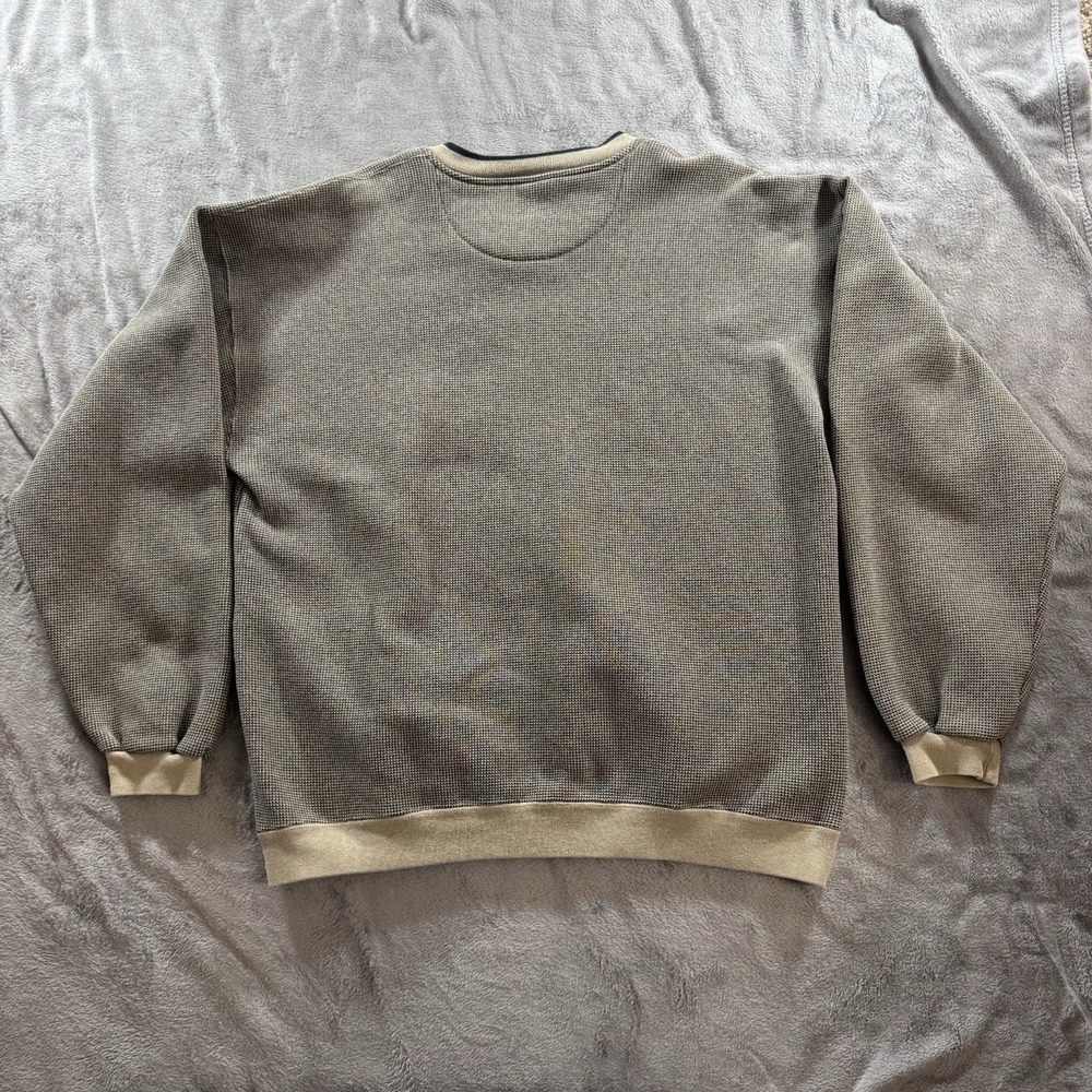 Vintage Russell Athletic Sweatshirt Mens Xl Black Gold Knit Pullover Made In USA - Picture 2 of 12